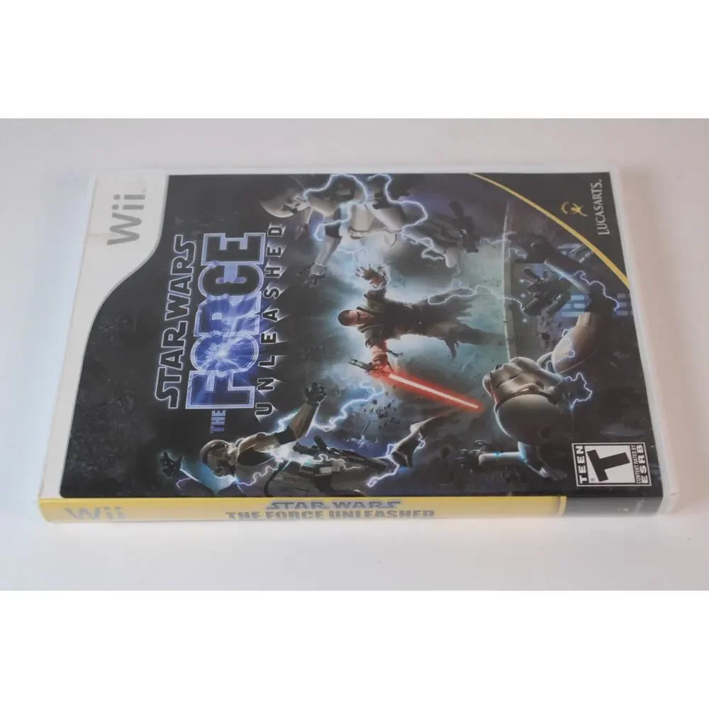 Star Wars The Force Unleashed (Nintendo Wii) Authentic, Complete, Tested/Works